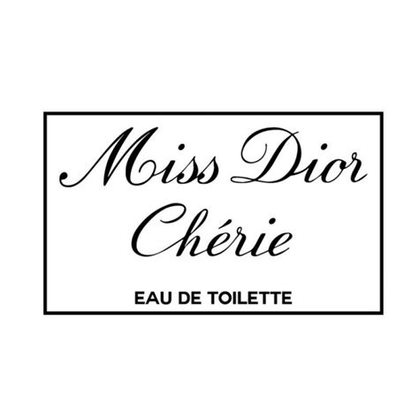 miss dior cherie logo vector|Miss Dior cherie fragrantica.